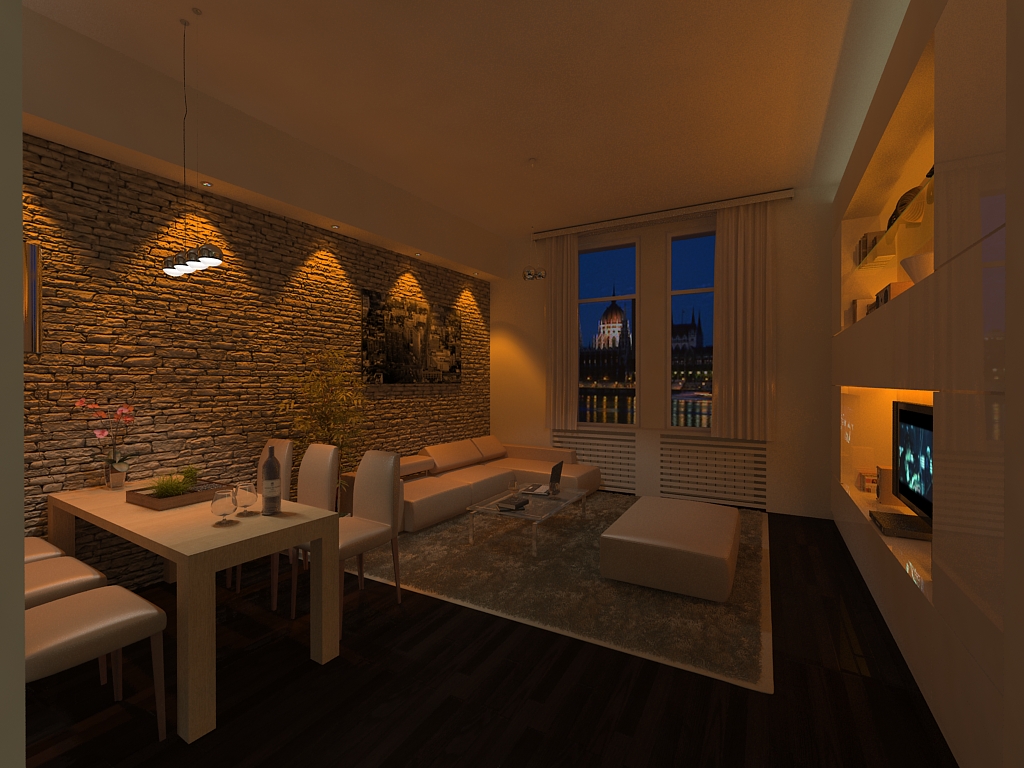 Lakás belsÅépÃtészet tervezés i. kerület // apartment design ...